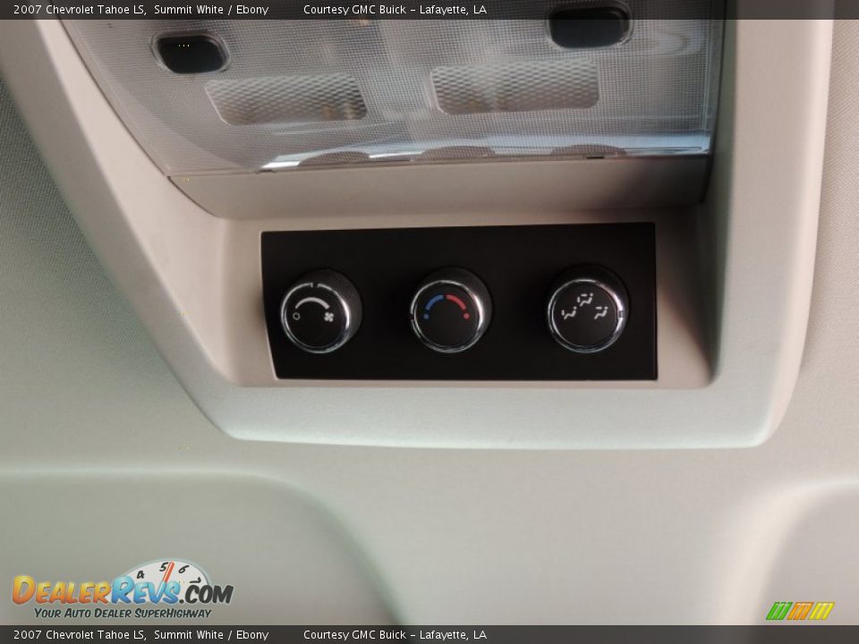 2007 Chevrolet Tahoe LS Summit White / Ebony Photo #9