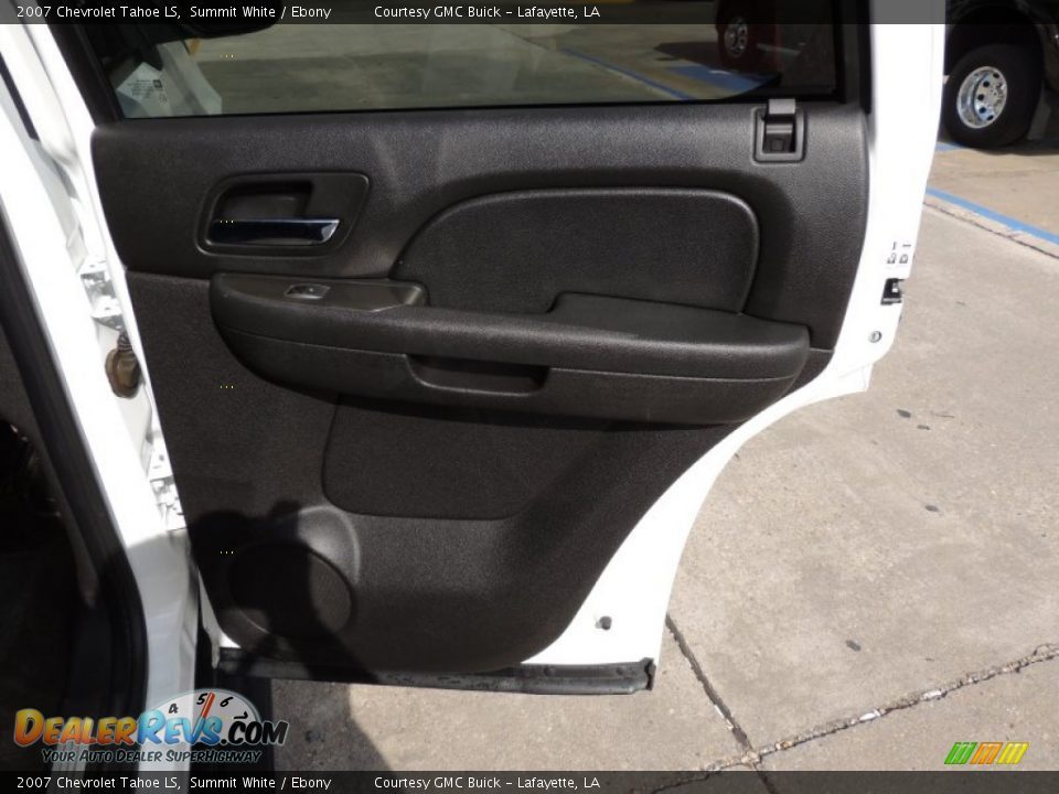 2007 Chevrolet Tahoe LS Summit White / Ebony Photo #10