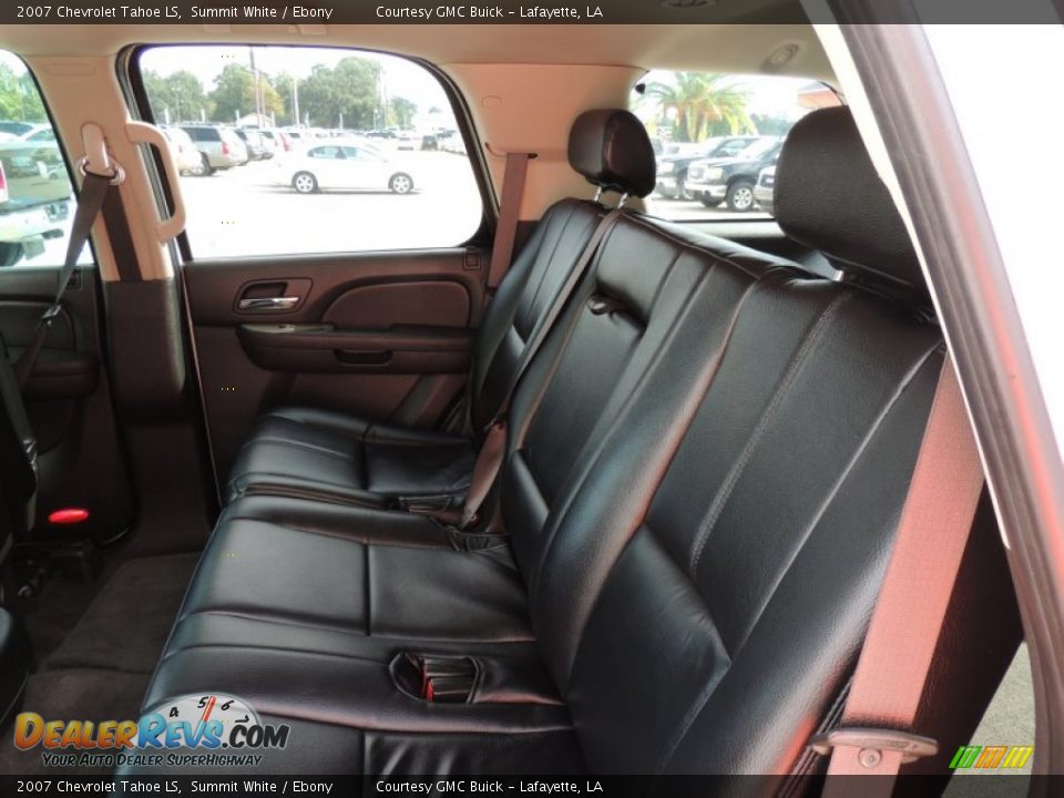 2007 Chevrolet Tahoe LS Summit White / Ebony Photo #11