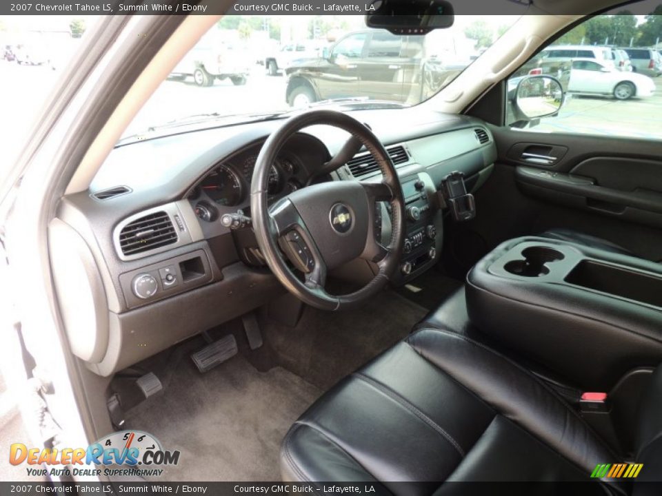 2007 Chevrolet Tahoe LS Summit White / Ebony Photo #13