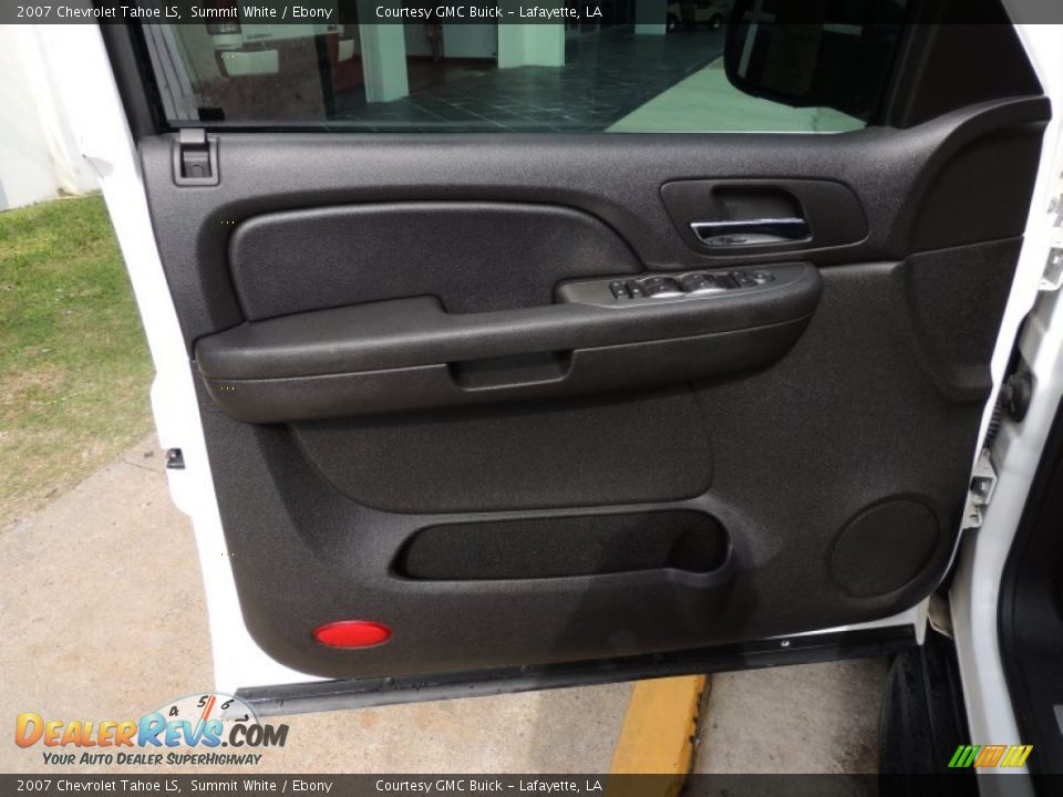 2007 Chevrolet Tahoe LS Summit White / Ebony Photo #14