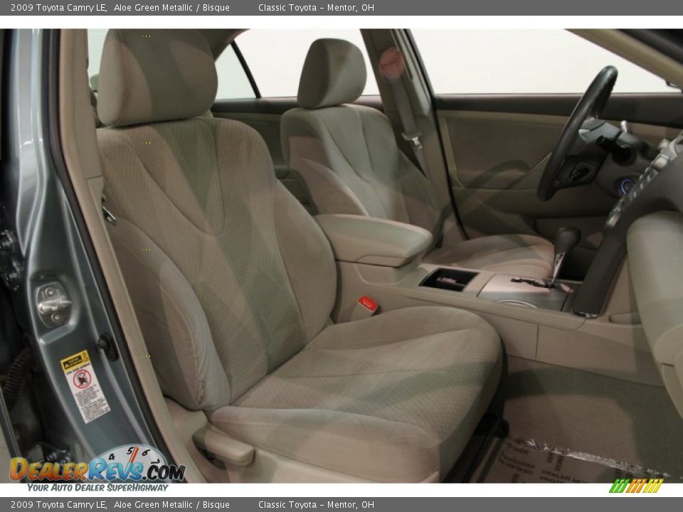 2009 Toyota Camry LE Aloe Green Metallic / Bisque Photo #11