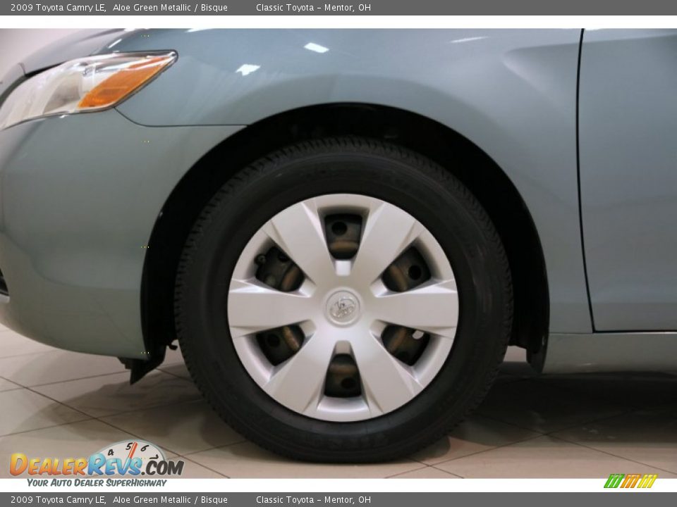 2009 Toyota Camry LE Aloe Green Metallic / Bisque Photo #16