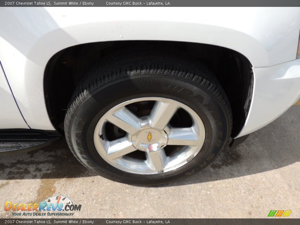 2007 Chevrolet Tahoe LS Summit White / Ebony Photo #23