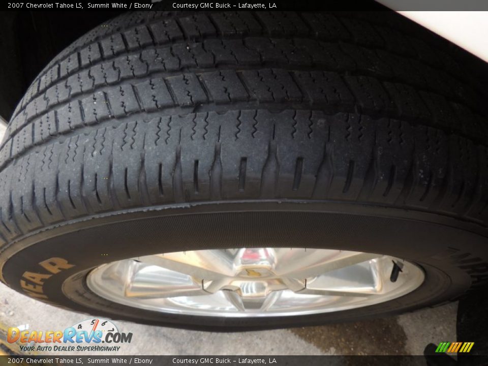 2007 Chevrolet Tahoe LS Summit White / Ebony Photo #24
