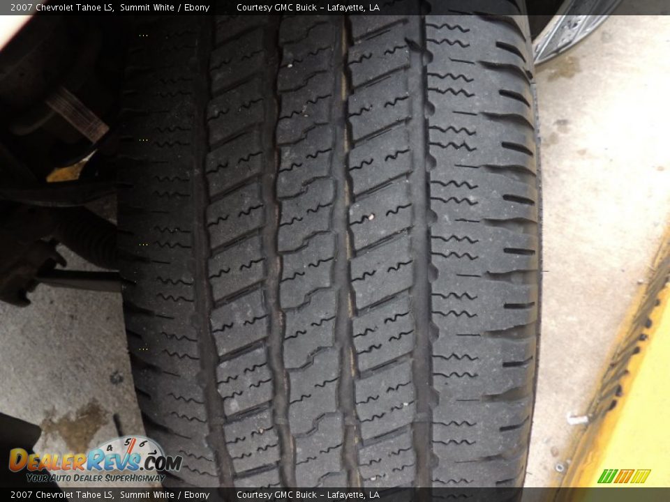2007 Chevrolet Tahoe LS Summit White / Ebony Photo #25