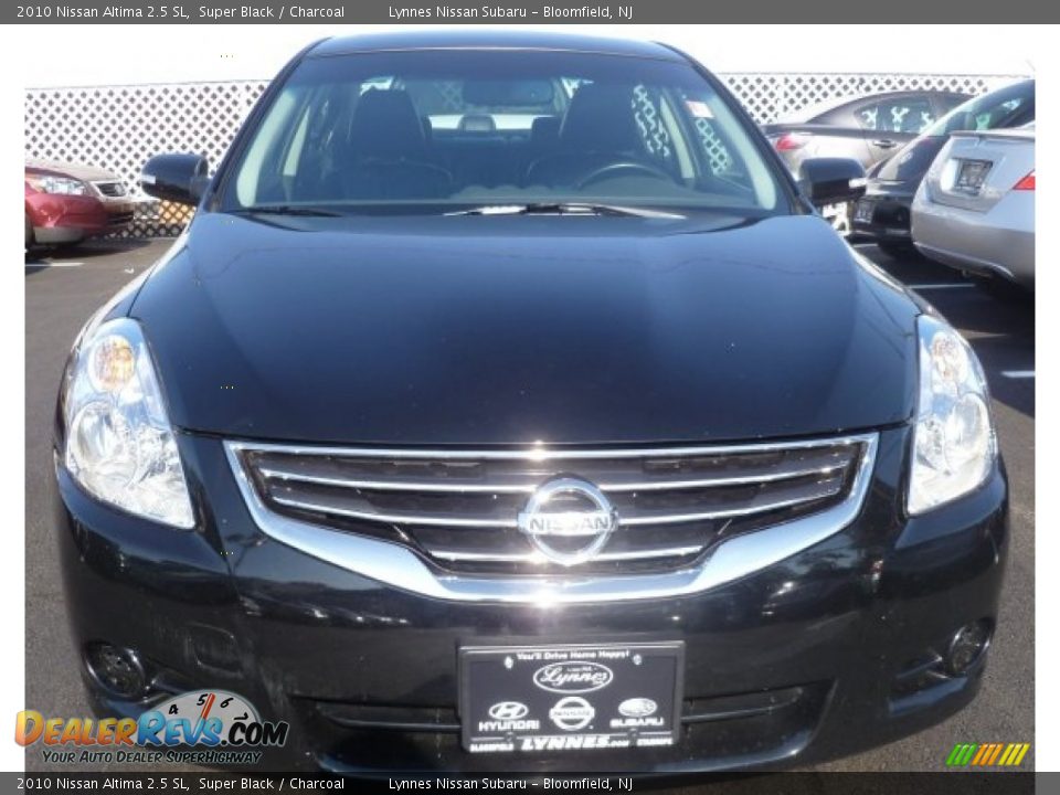 2010 Nissan Altima 2.5 SL Super Black / Charcoal Photo #2