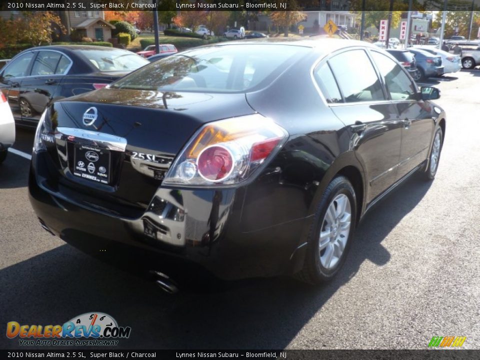 2010 Nissan Altima 2.5 SL Super Black / Charcoal Photo #5