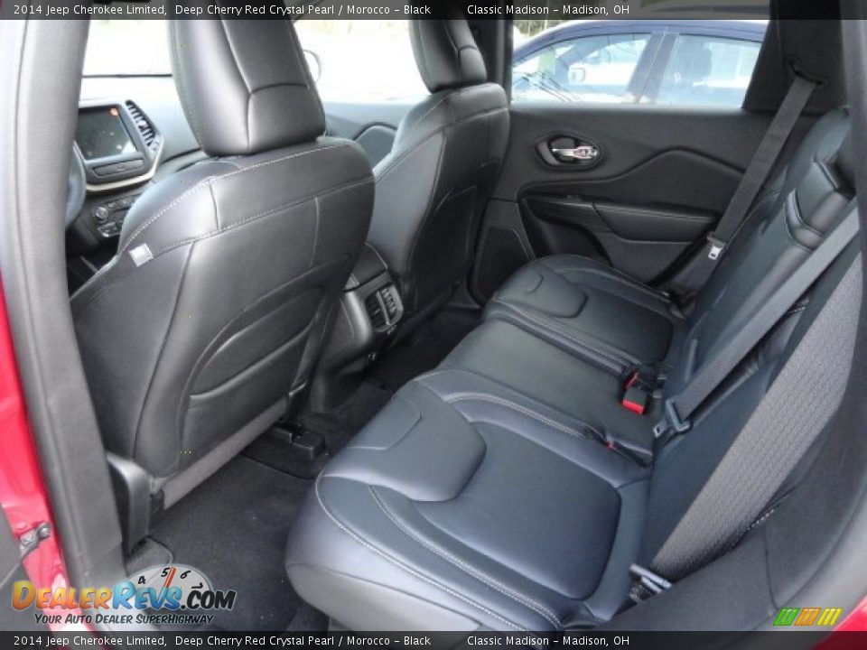 Rear Seat of 2014 Jeep Cherokee Limited Photo #8