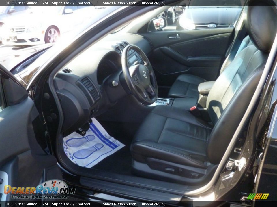2010 Nissan Altima 2.5 SL Super Black / Charcoal Photo #9