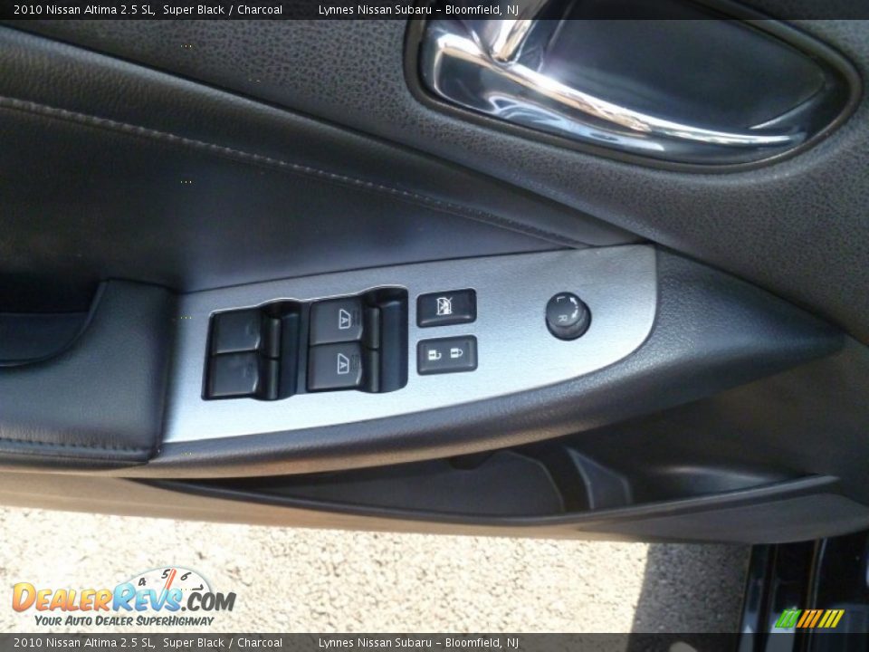 2010 Nissan Altima 2.5 SL Super Black / Charcoal Photo #13