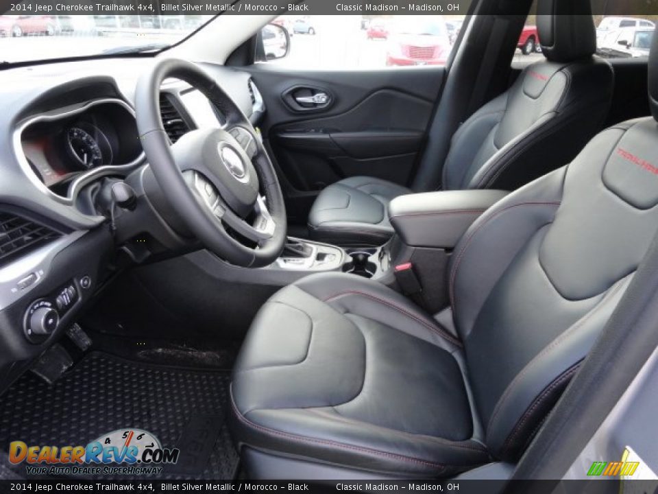 Front Seat of 2014 Jeep Cherokee Trailhawk 4x4 Photo #3