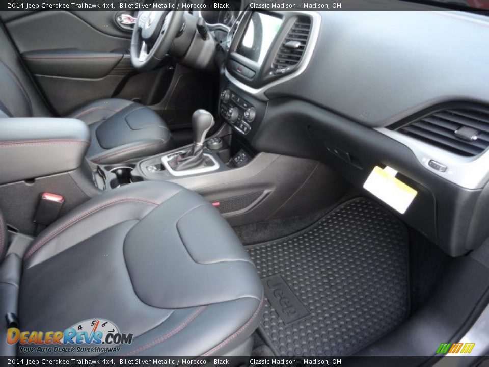 Morocco - Black Interior - 2014 Jeep Cherokee Trailhawk 4x4 Photo #13
