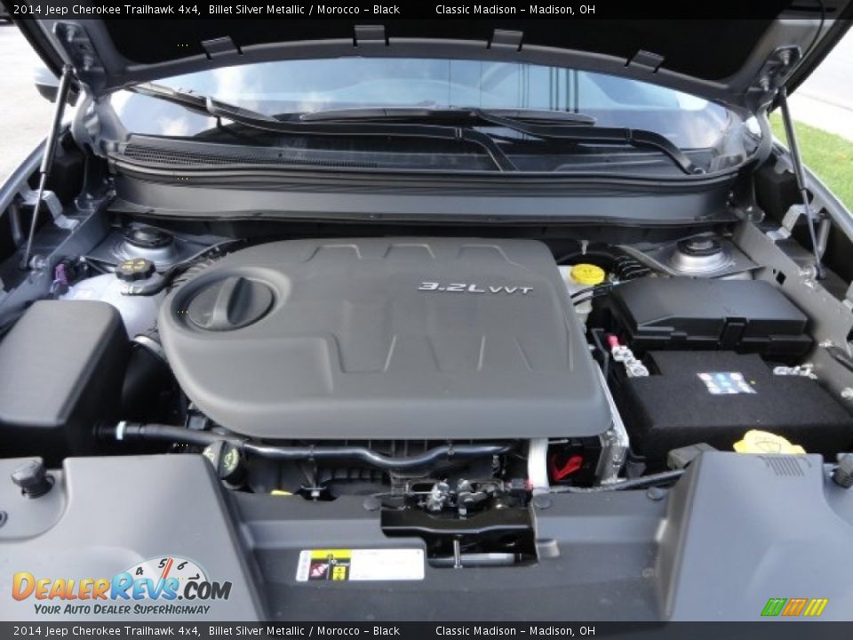 2014 Jeep Cherokee Trailhawk 4x4 3.2 Liter DOHC 24-Valve VVT V6 Engine Photo #15