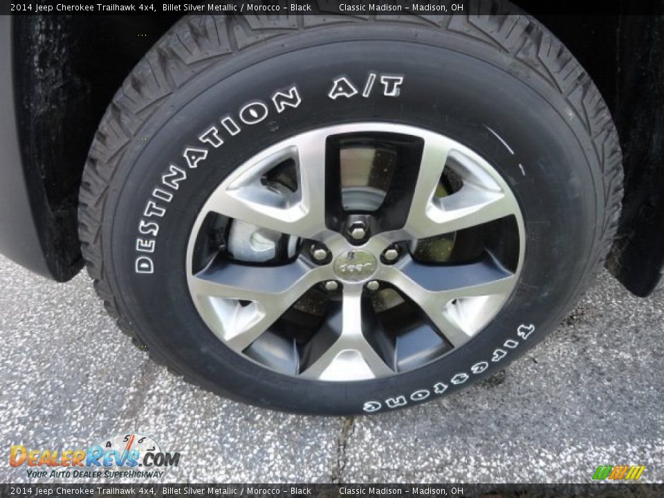 2014 Jeep Cherokee Trailhawk 4x4 Wheel Photo #16