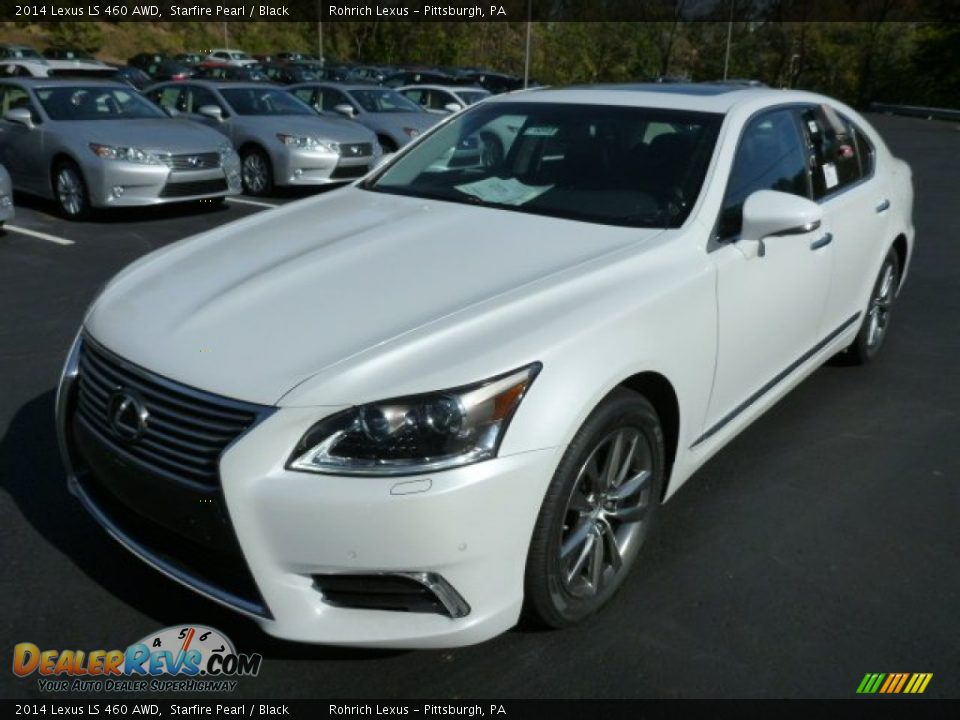Front 3/4 View of 2014 Lexus LS 460 AWD Photo #8