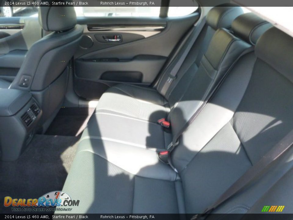 Rear Seat of 2014 Lexus LS 460 AWD Photo #11
