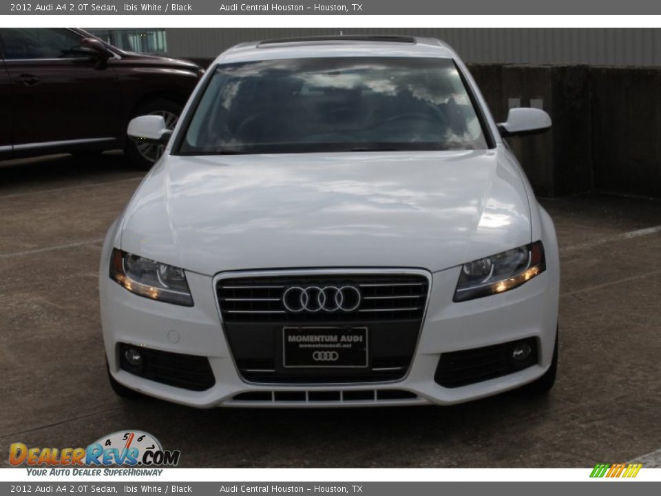 2012 Audi A4 2.0T Sedan Ibis White / Black Photo #2