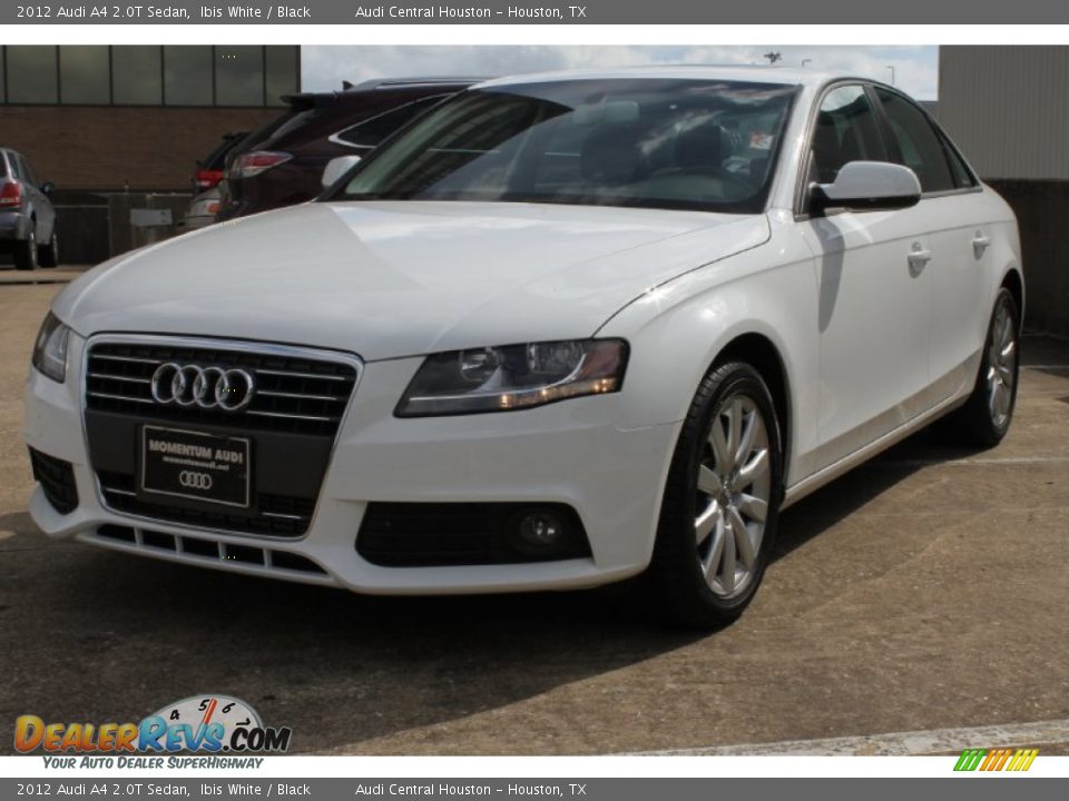 2012 Audi A4 2.0T Sedan Ibis White / Black Photo #3