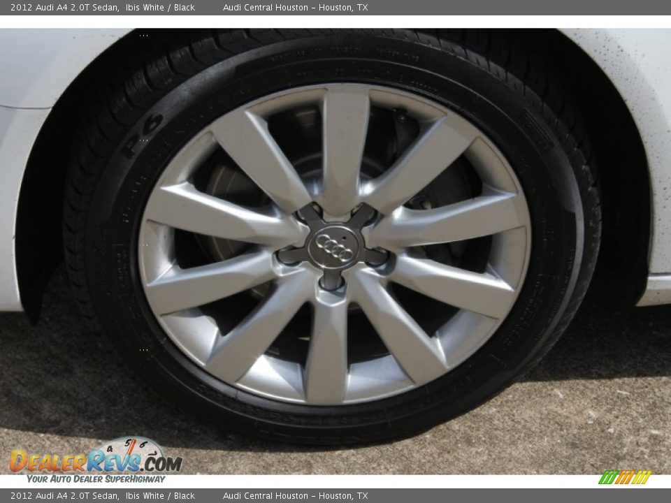 2012 Audi A4 2.0T Sedan Ibis White / Black Photo #4