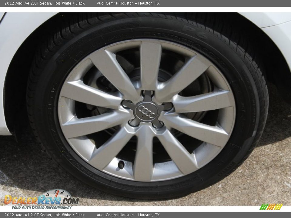 2012 Audi A4 2.0T Sedan Ibis White / Black Photo #6