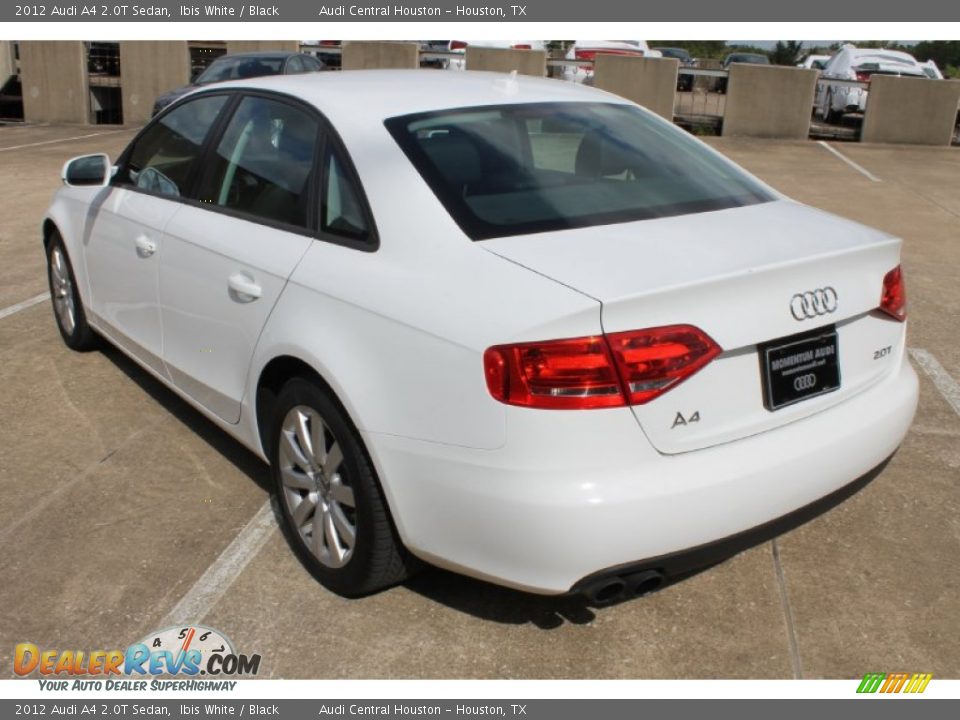 2012 Audi A4 2.0T Sedan Ibis White / Black Photo #7