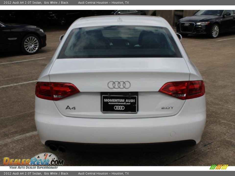 2012 Audi A4 2.0T Sedan Ibis White / Black Photo #8