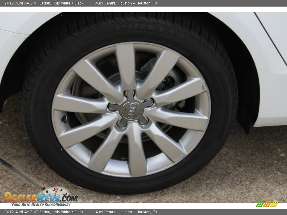 2012 Audi A4 2.0T Sedan Ibis White / Black Photo #10