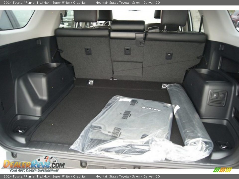 2014 Toyota 4Runner Trail 4x4 Super White / Graphite Photo #9