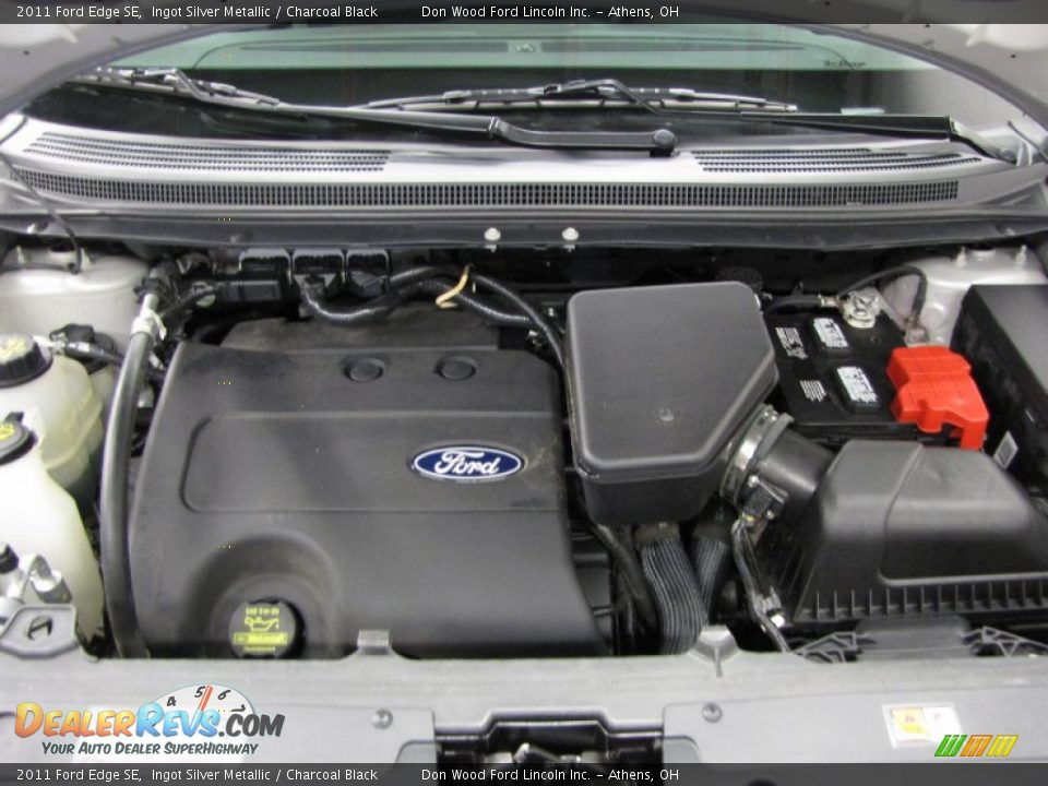 2011 Ford Edge SE Ingot Silver Metallic / Charcoal Black Photo #5