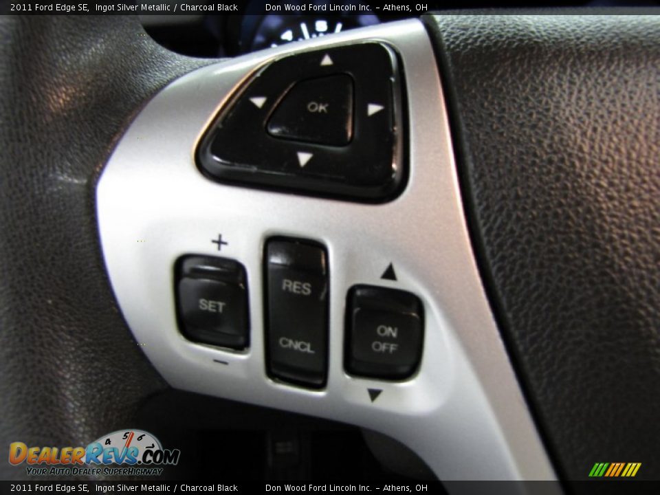 2011 Ford Edge SE Ingot Silver Metallic / Charcoal Black Photo #16