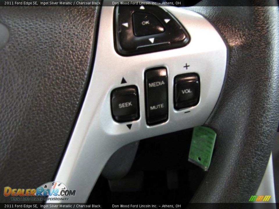 2011 Ford Edge SE Ingot Silver Metallic / Charcoal Black Photo #17