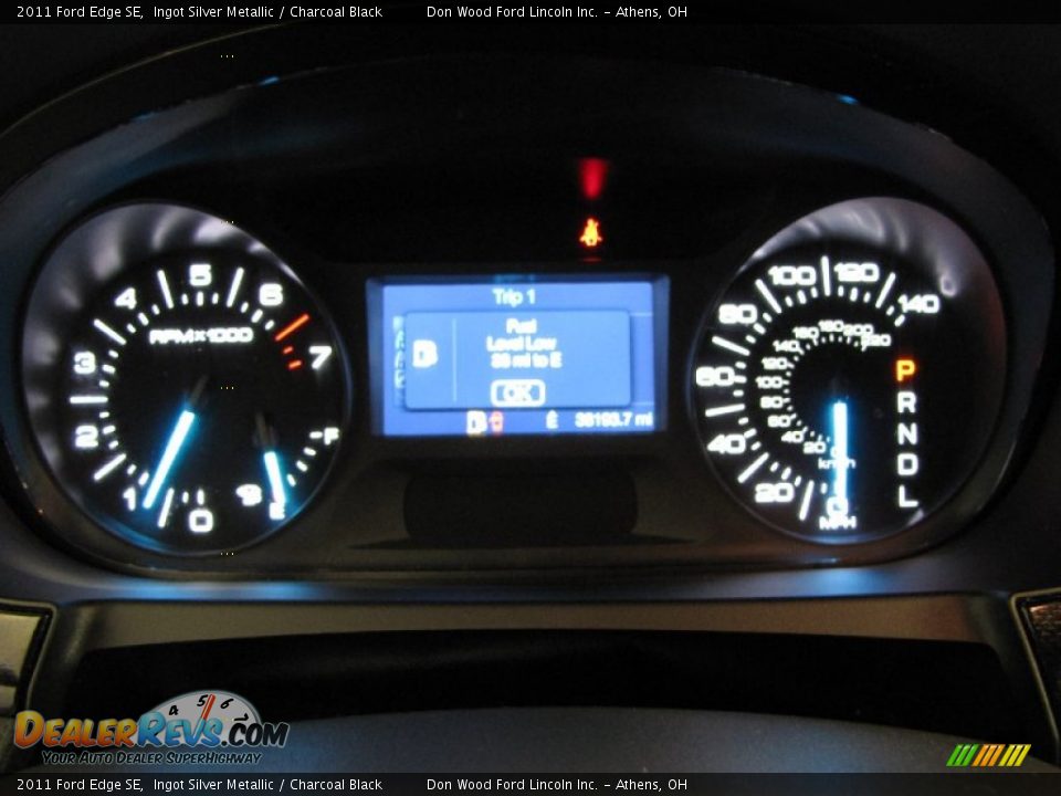 2011 Ford Edge SE Ingot Silver Metallic / Charcoal Black Photo #20