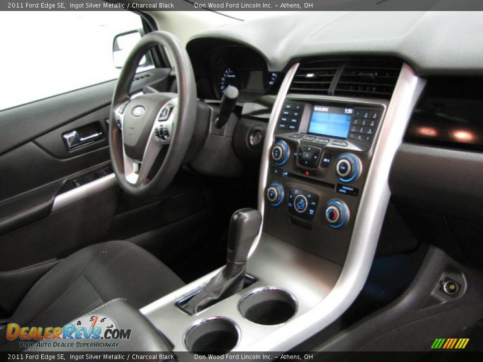 2011 Ford Edge SE Ingot Silver Metallic / Charcoal Black Photo #22