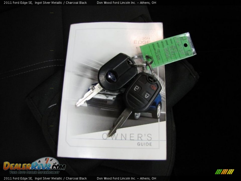 2011 Ford Edge SE Ingot Silver Metallic / Charcoal Black Photo #28