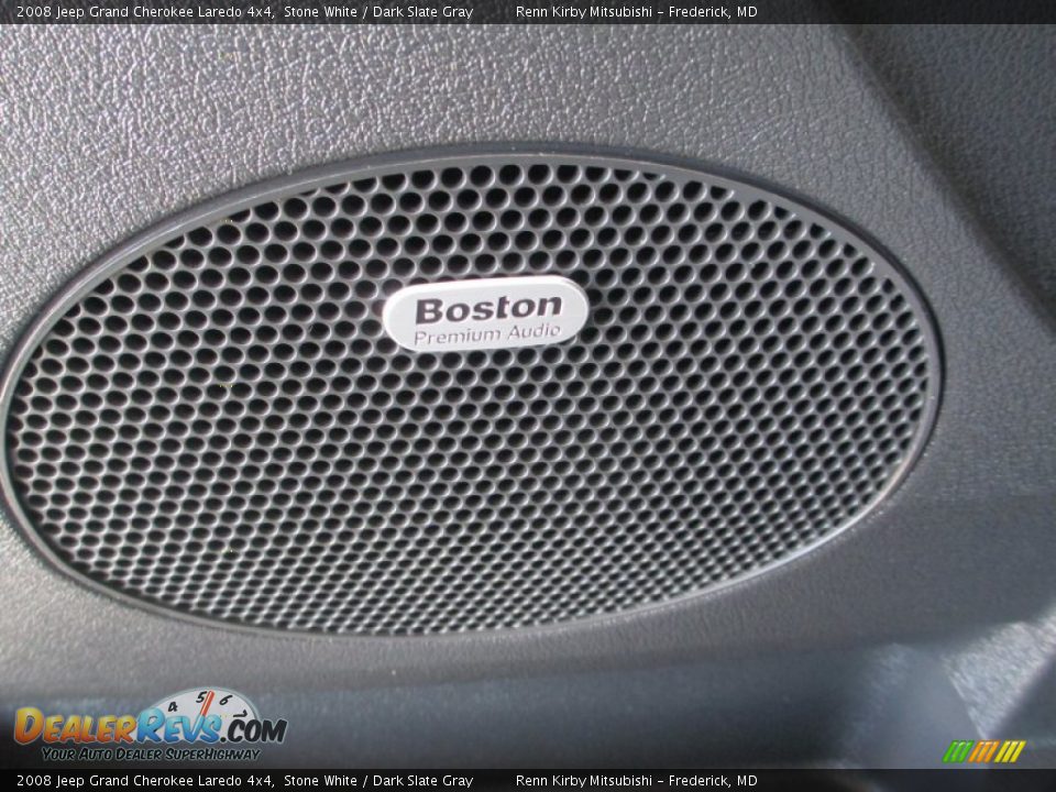 2008 Jeep Grand Cherokee Laredo 4x4 Stone White / Dark Slate Gray Photo #10