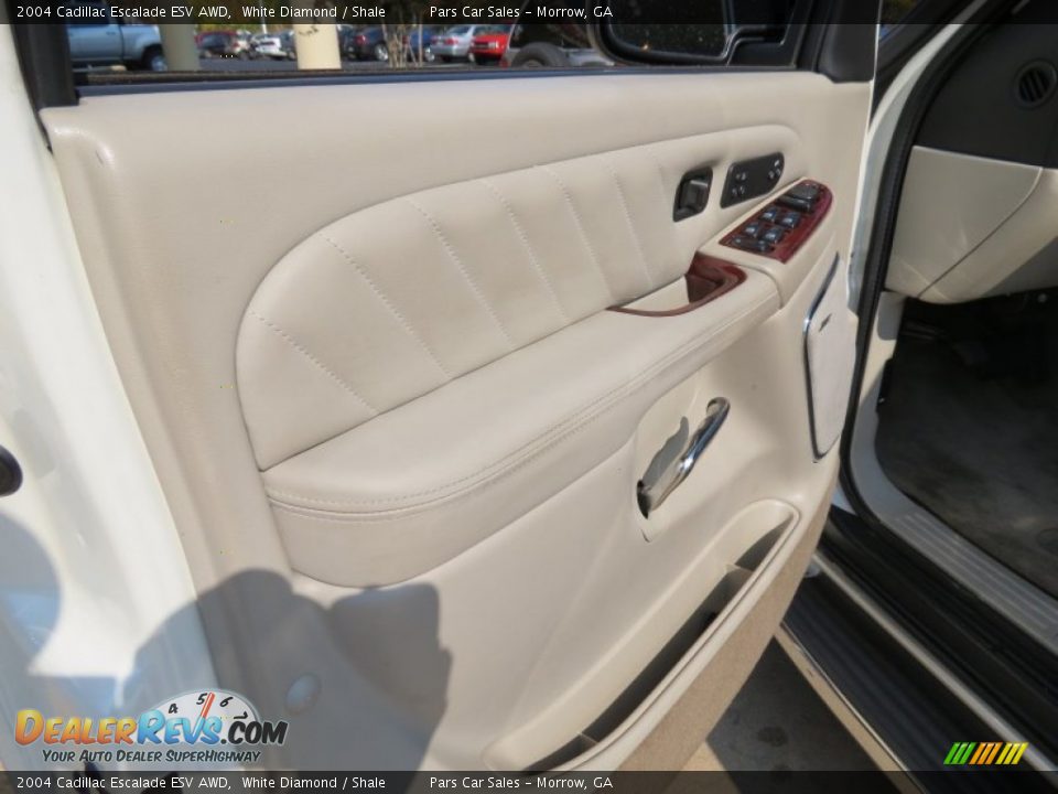 2004 Cadillac Escalade ESV AWD White Diamond / Shale Photo #8