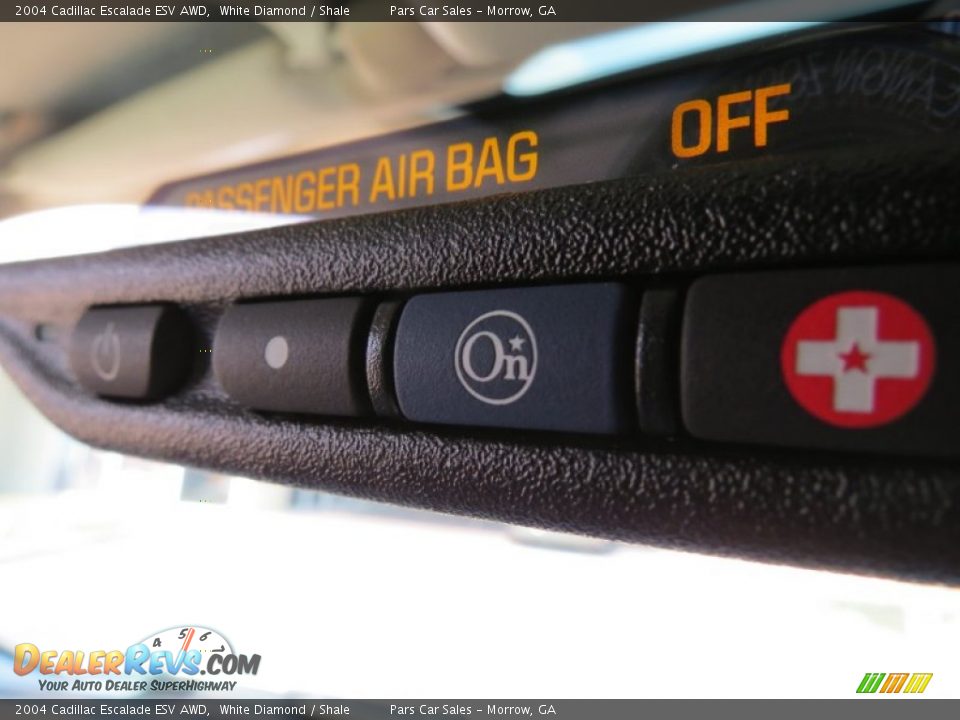 2004 Cadillac Escalade ESV AWD White Diamond / Shale Photo #15