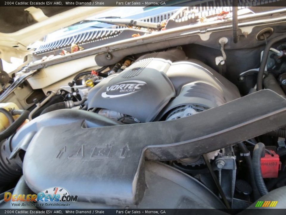 2004 Cadillac Escalade ESV AWD White Diamond / Shale Photo #16