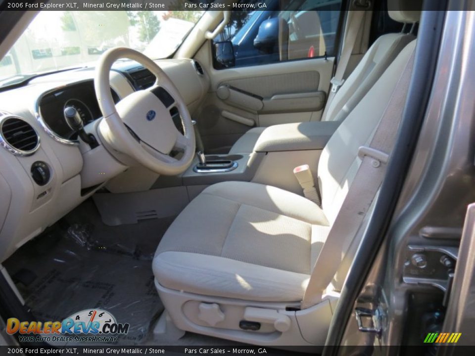 2006 Ford Explorer XLT Mineral Grey Metallic / Stone Photo #5