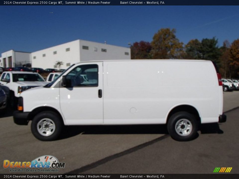 2014 Chevrolet Express 2500 Cargo WT Summit White / Medium Pewter Photo #1