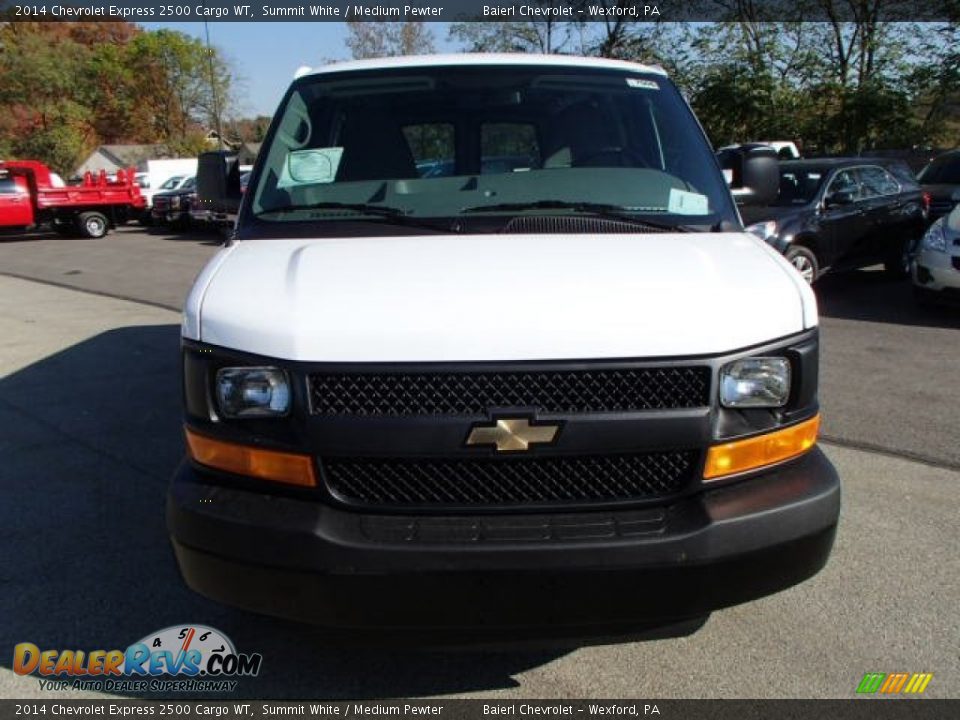 2014 Chevrolet Express 2500 Cargo WT Summit White / Medium Pewter Photo #3