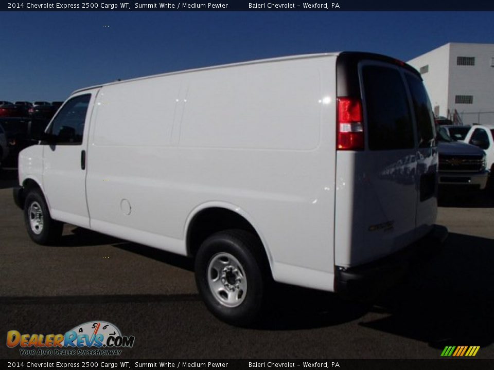 2014 Chevrolet Express 2500 Cargo WT Summit White / Medium Pewter Photo #8