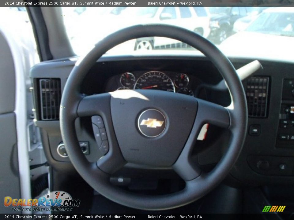2014 Chevrolet Express 2500 Cargo WT Summit White / Medium Pewter Photo #18