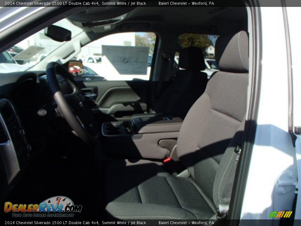 2014 Chevrolet Silverado 1500 LT Double Cab 4x4 Summit White / Jet Black Photo #10