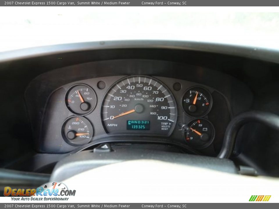 2007 Chevrolet Express 1500 Cargo Van Summit White / Medium Pewter Photo #14