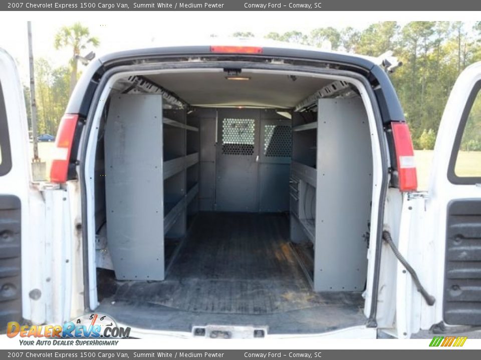 2007 Chevrolet Express 1500 Cargo Van Summit White / Medium Pewter Photo #19
