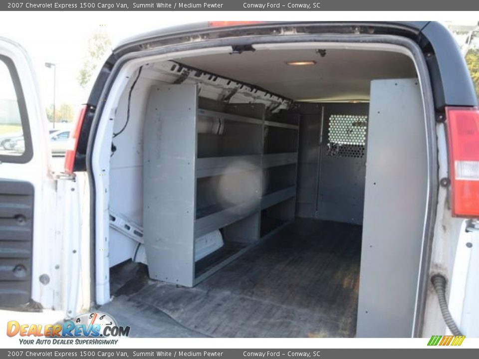2007 Chevrolet Express 1500 Cargo Van Summit White / Medium Pewter Photo #20