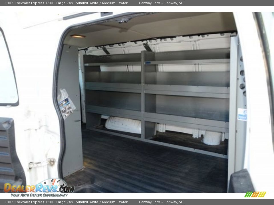 2007 Chevrolet Express 1500 Cargo Van Summit White / Medium Pewter Photo #22