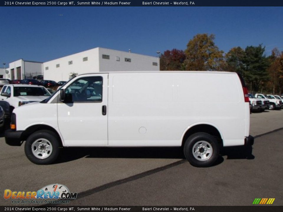 2014 Chevrolet Express 2500 Cargo WT Summit White / Medium Pewter Photo #1